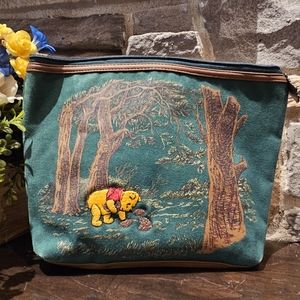 Beautiful Vintage Classic 100 Acre Wood Naturalist Winnie The Pooh Bag